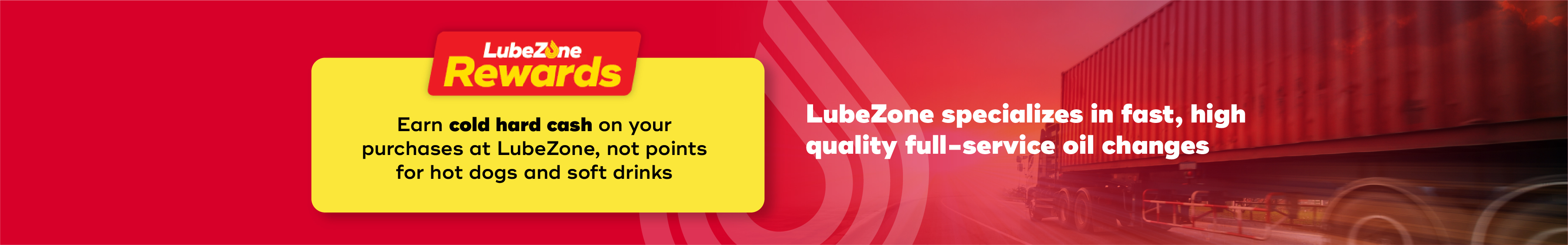 LubeZone Rewards Register